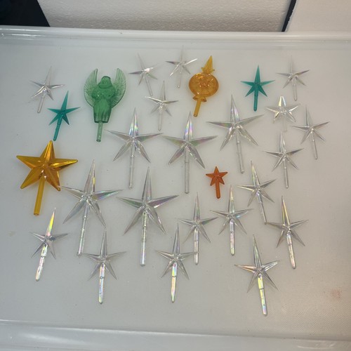 Lot vtg plastic tree - 26,